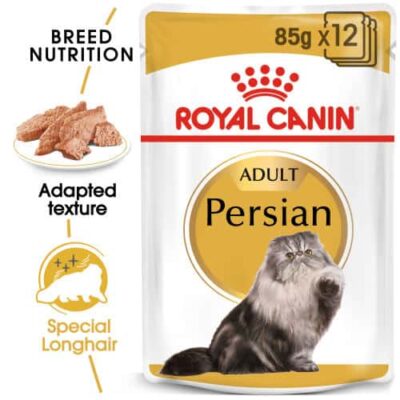 Royal Canin Persian in Loaf Adult Wet Cat Food Pouches - 12x85g
