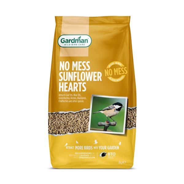 Gardman No Mess Sunflower Hearts