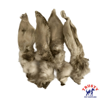 Trusty Pet Supplies Rabbit Ears with Fur