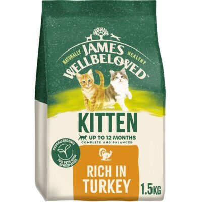 James Wellbeloved Kitten Rich In Turkey and Rice
