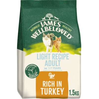 James Wellbeloved Adult Cat Light Rich In Turkey and Rice
