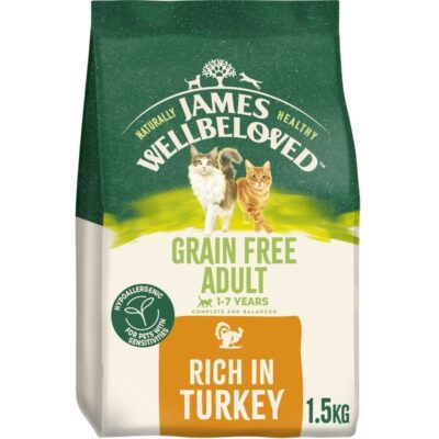 James Wellbeloved Adult Cat Grain Free Rich In Turkey