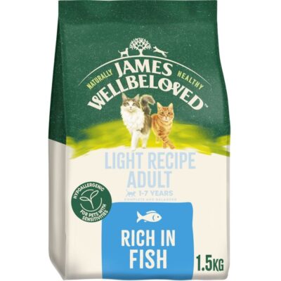 James Wellbeloved Adult Cat Light Rich In Fish and Rice