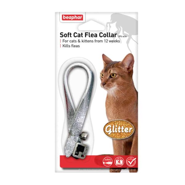 Beaphar Glitter Flea Collar for Cats Trusty Pet Supplies