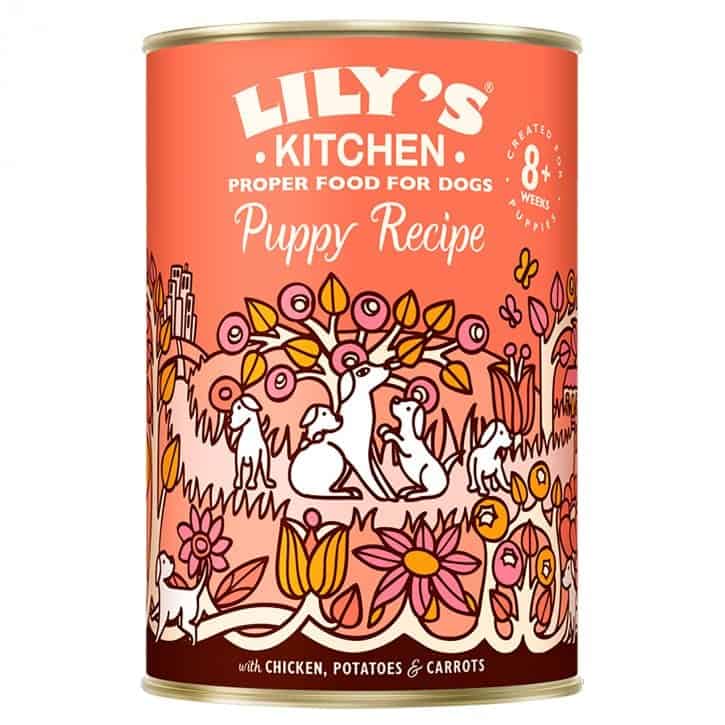 Lily’s Kitchen Puppy Recipe with Chicken Wet Food 6x400g