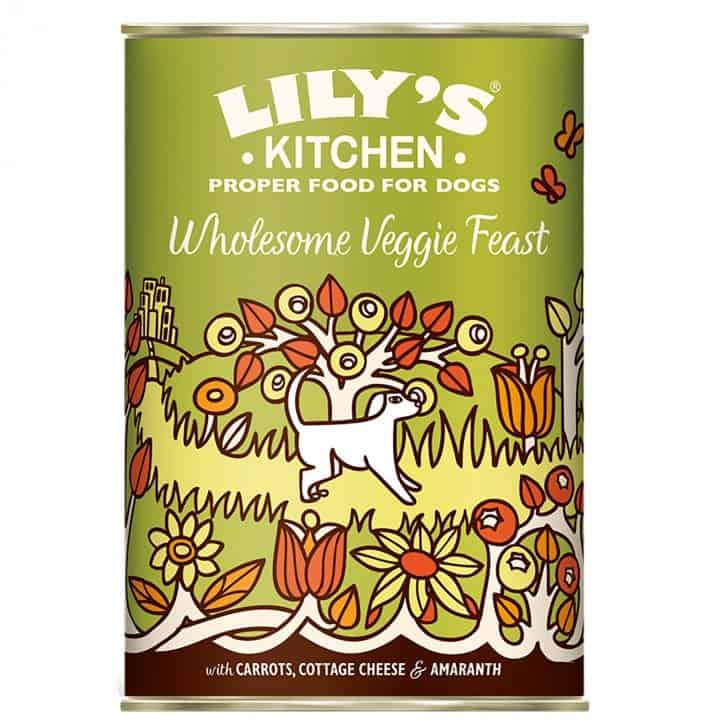 Lily’s Kitchen Wholesome Veggie Feast Wet Food 6 x 400g