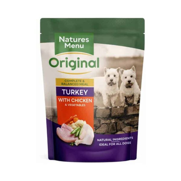 Nature Menu Original turkey with chicken vegetables