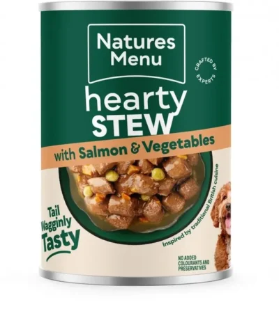 Natures Menu Hearty Stew Salmon 415g