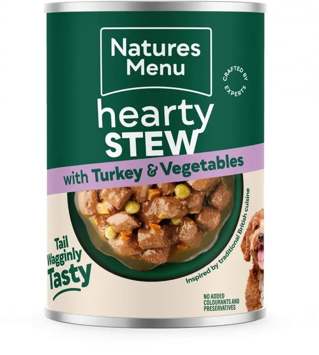 Natures Menu Hearty Stew Turkey 415g