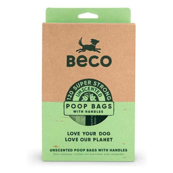 Beco Tie Handle Degradable Poo Bags Pack of 120