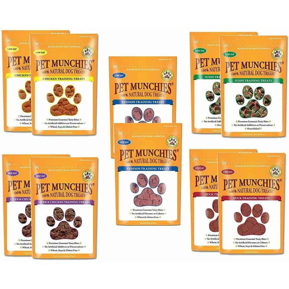 Pet Munchies Training Treats Variety Box of 10 | Trusty Pet Supplies