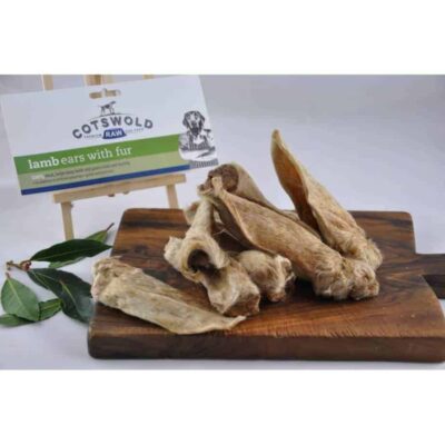 Cotswold Raw Lamb Ears with Fur