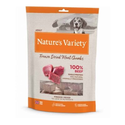 Nature's Variety Freeze Dried Meat Chunks for Dogs 200g - Chicken