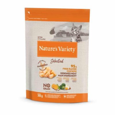 Nature's Variety Selected Dry Cat Food for Kittens - Free Range Chicken