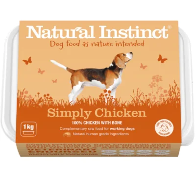 Natural Instinct Simply Chicken Raw Dog Food