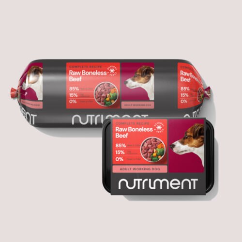 Nutriment Dog Boneless Beef