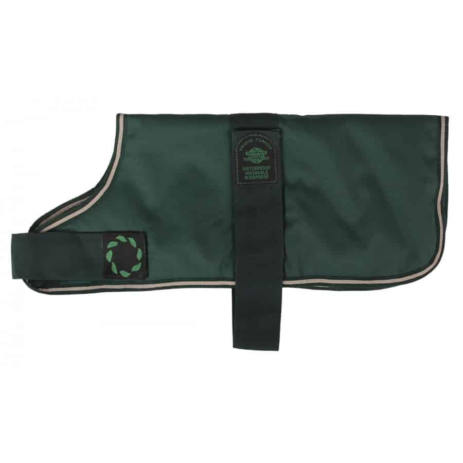 Outhwaite Waterproof Green Padded Lining Dog Coat Trusty Pet Supplies