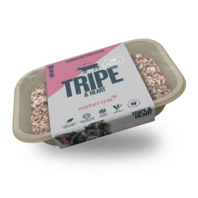 Naturaw Raw Dog Food - Tripe & Heart Mince 500g