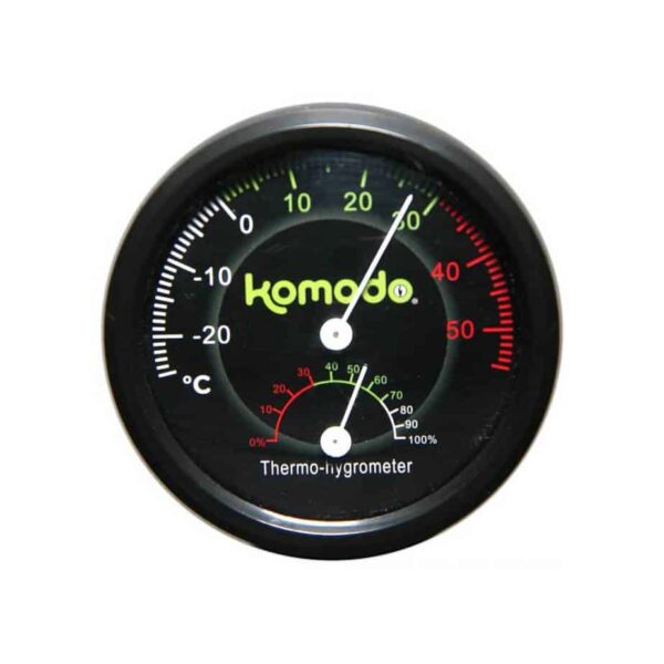 Komodo Combined Analogue Thermometer Hygrometer