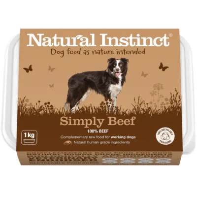 Natural Instinct Simply Beef Raw Dog Food