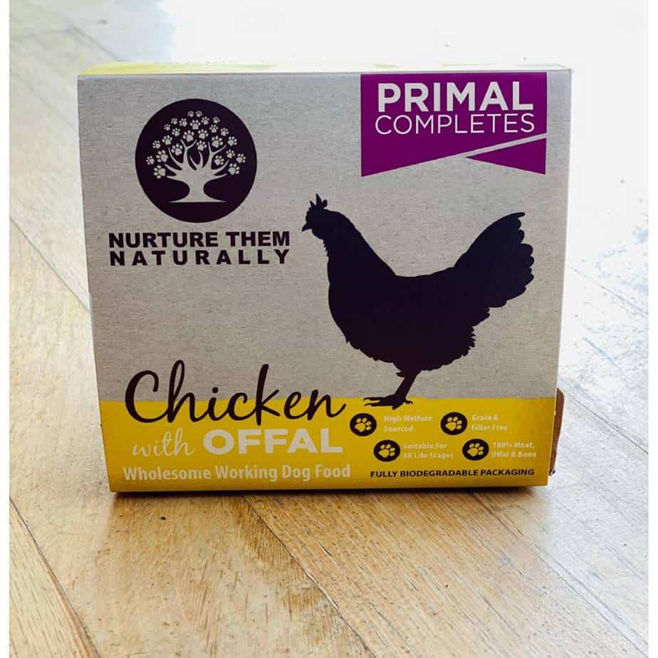 Nurture Them Naturally Raw Dog Food Chicken Mince with Offal 500g