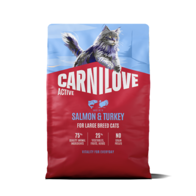 Carnilove Large Breed Salmon & Turkey Dry Cat Food