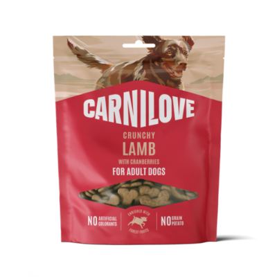 Carnilove Lamb with Cranberries Dog Treats 200g