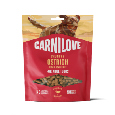 Carnilove Ostrich with Blackberries Dog Treats 200g