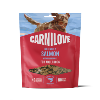 Carnilove Salmon with Blueberries Dog Treats 200g