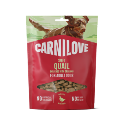 Carnilove Quail with Oregano Dog Treats 200g