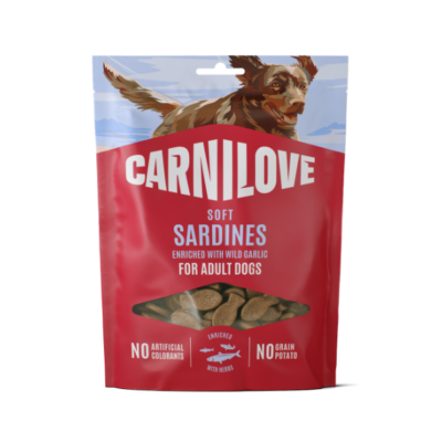Carnilove Sardines with Wild Garlic Dog Treats 200g