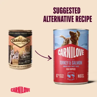 Carnilove Puppy Turkey & Salmon Tins
