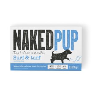 Naked Dog Pup Surf & Turf