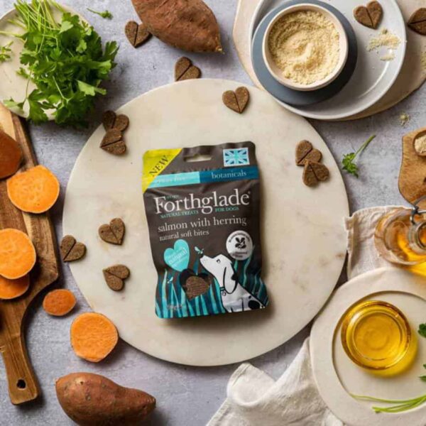 Forthglade Natural Soft Bite Treats with Salmon & Herring 90g