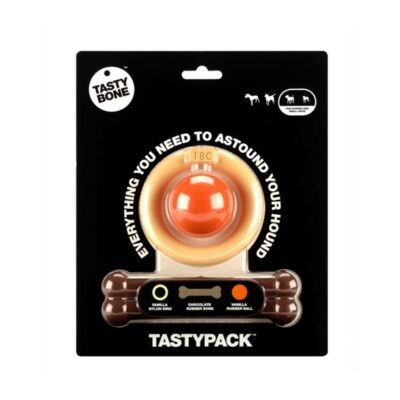 TastyBone Tasty Pack Chocolate & Vanilla Flavour Nylon Chew Toys