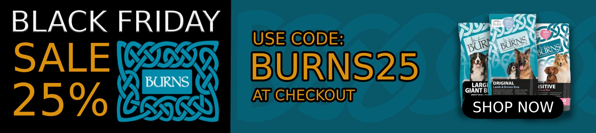BURNS Banner Black Friday