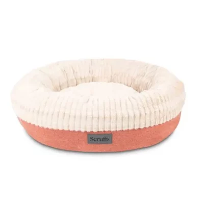 Scruffs Ellen Donut Dog Bed - Terracotta