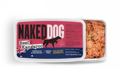 Naked Dog Original Beef & Kangaroo Raw Dog Food