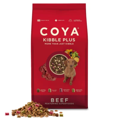 COYA Adult Dry Dog Food Kibble Plus - Beef 1.5kg