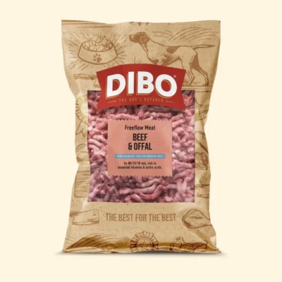 DIBO - Raw Dog Food  Freeflow Beef & Offal 1kg