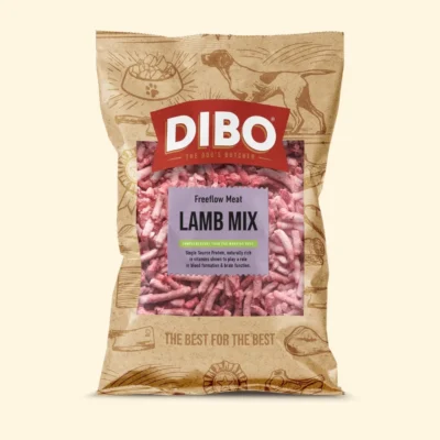 DIBO - Raw Dog Food Freeflow Lamb Mix 1kg