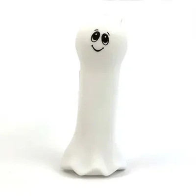 Happy Pet Halloween Ghost Vinyl Dog Toy