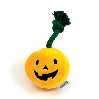 Happy Pet Halloween Pumpkin Rope Dog Toy