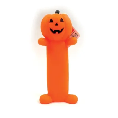 Happy Pet Halloween Pumpkin Vinyl Dog Toy