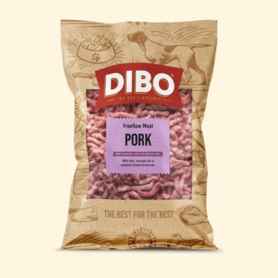 DIBO - Raw Dog Food Freeflow Pork 1kg