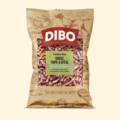 DIBO - Raw Dog Food Freeflow Goose, Tripe & Offal 1kg
