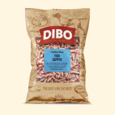 DIBO - Raw Dog Food Freeflow Fish Supper 1kg