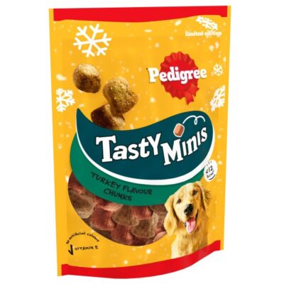 Pedigree Christmas Tasty Minis Chewy Cubes with Turkey