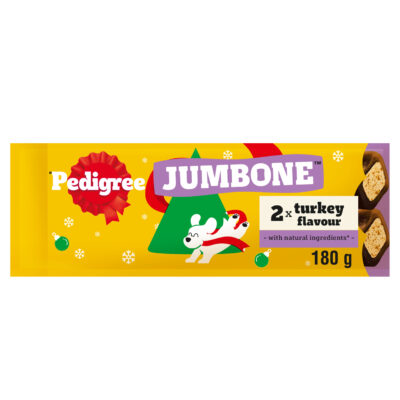 Pedigree Christmas Jumbone Large Turkey Flavour