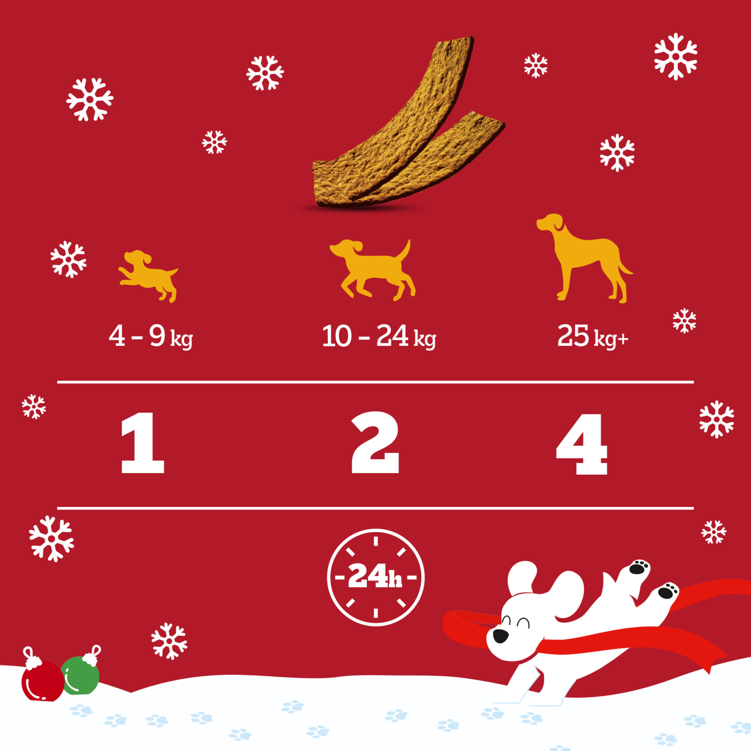 Pedigree Christmas Schmackos with Turkey 20 Sticks - Image 4